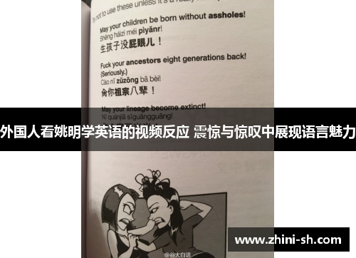 外国人看姚明学英语的视频反应 震惊与惊叹中展现语言魅力 外国人看姚明学英语的视频反应 震惊与惊叹中展现语言魅力